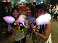 バズフェス光るわたあめ利用の様子株式会社ALBA