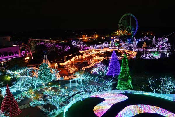 よみうりランドジュエルミネーション20017-2018で光るわたあめFlash cotton candy販売